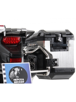 Zestaw: kufry boczne + stelaże Hepco&Becker Xplorer Cutout Honda CRF 1000 Africa Twin (18-19)