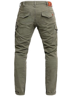 Spodnie motocyklowe tekstylne John Doe Cargo Stroker oliwkowe