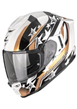 Kask integralny Scorpion EXO-1500 AIR Etoile biało-czarno-złoty
