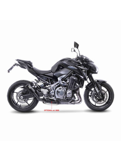 Tłumik motocyklowy LeoVince LV-10 Full Black [Slip-On, Black Stainless Steel] do Kawasaki Z 900 (17-19)/ A2 [18-24]