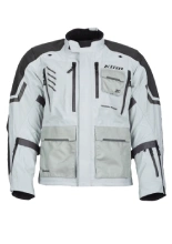 Kurtka motocyklowa tekstylna Klim Carlsbad szara