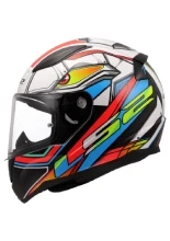 Kask integralny LS2 FF353 Rapid II Xdron biało-niebiesko-czerwony