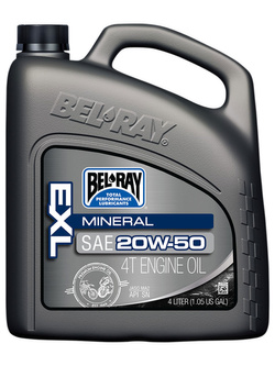 Olej mineralny Bel-Ray EXL 4T 20W-50 [poj.: 4l]