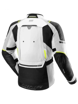 Kurtka motocyklowa tekstylna Shima Hero 3.0 G2 szaro-fluo żółta