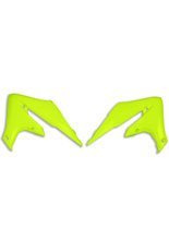 Osłony chłodnicy UFO do Yamaha YZF 250 (19-) / WRF 450 (19-22), WRF 250 (20-), YZF 450 (18-) żółte-fluo