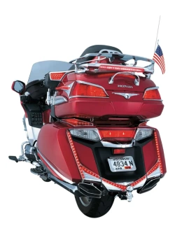 Listwa ozdobna z oświetleniem LED Kuryakyn Honda GL 1800 Goldwing (12-17) srebrna