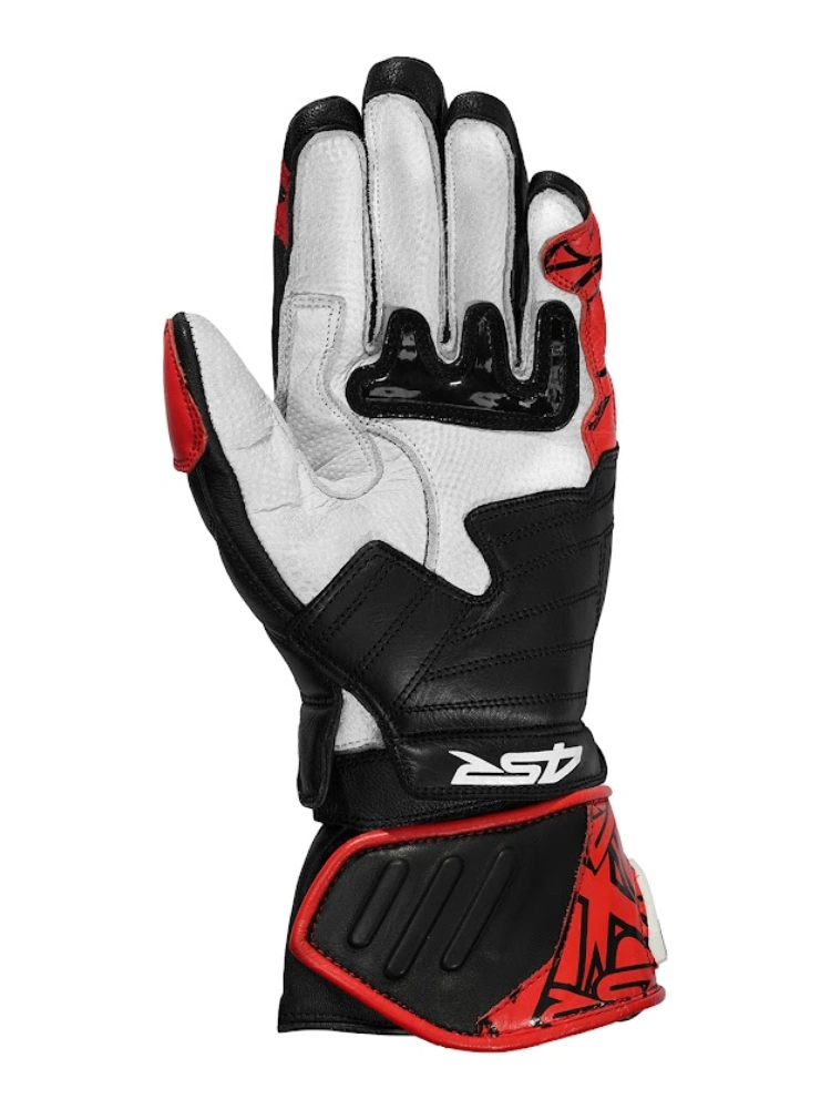 Rękawice motocyklowe 4SR RR Aramid Core czerwone
