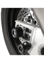 Slidery wahacza R&G Racing Aprilia Tuono V4 1100/ Factory (25-) z rolkami APEX Cotton Reels czarne