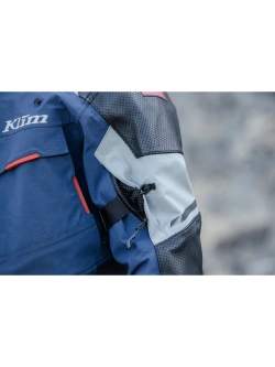 Kurtka motocyklowa tekstylna Klim Kodiak niebiesko-czerwona