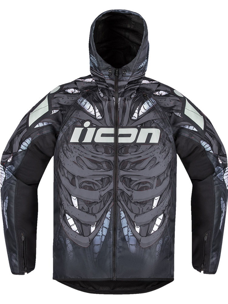 Kurtka motocyklowa tekstylna Icon Airform Manik'RR szara