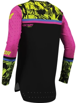 Bluza enduro dziecięca Thor Sportmode Punkd czarno-różowa