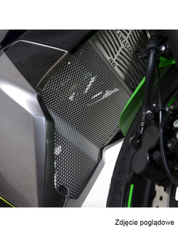 Osłona kolektorów wydechowych R&G Racing Kawasaki Ninja 125 (19-) zielona