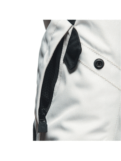 Kurtka motocyklowa tekstylna Dainese Splugen 3L D-Dry biało-czarna