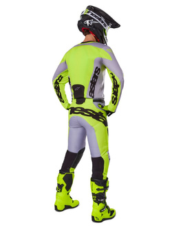 Spodnie cross Alpinestars MX Racer Veil szaro-żółty