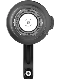 Uchwyt na telefon Outplorer QM01 Launch mocowany na kierownicę, z systemem amortyzacji