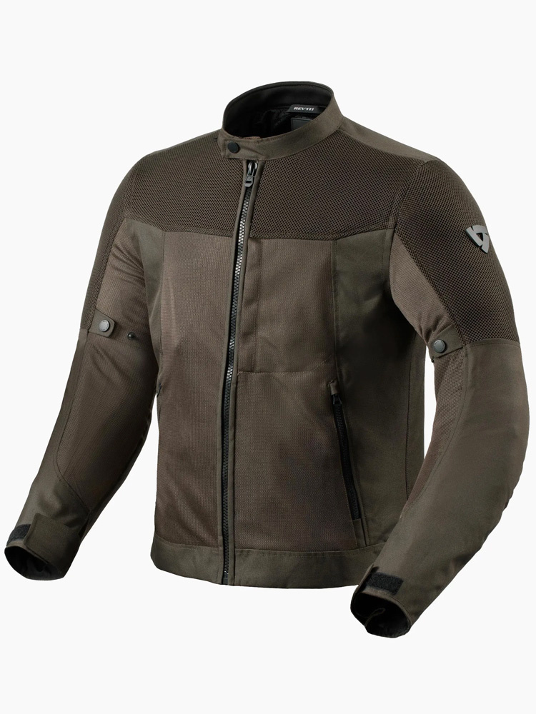 Kurtka motocyklowa tekstylna REV’IT! Vigor 2 czarno-zielona
