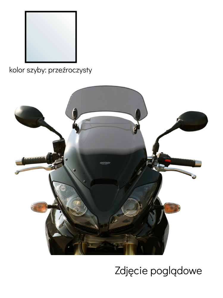 Szyba motocyklowa MRA X-Creen-Touring "XCT" Triumph Tiger 1050/Se/Sport (06-15) przeźroczysta