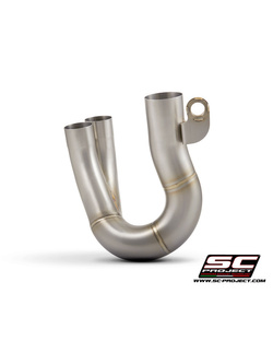 Rura łącząca SC-Project bez katalizatora - Ducati Hypermotard 950 / RVE / SP [19-21]