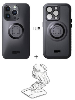 Zestaw do samochodu: etui na telefon iPhone 14 Pro + mocowanie SP Connect
