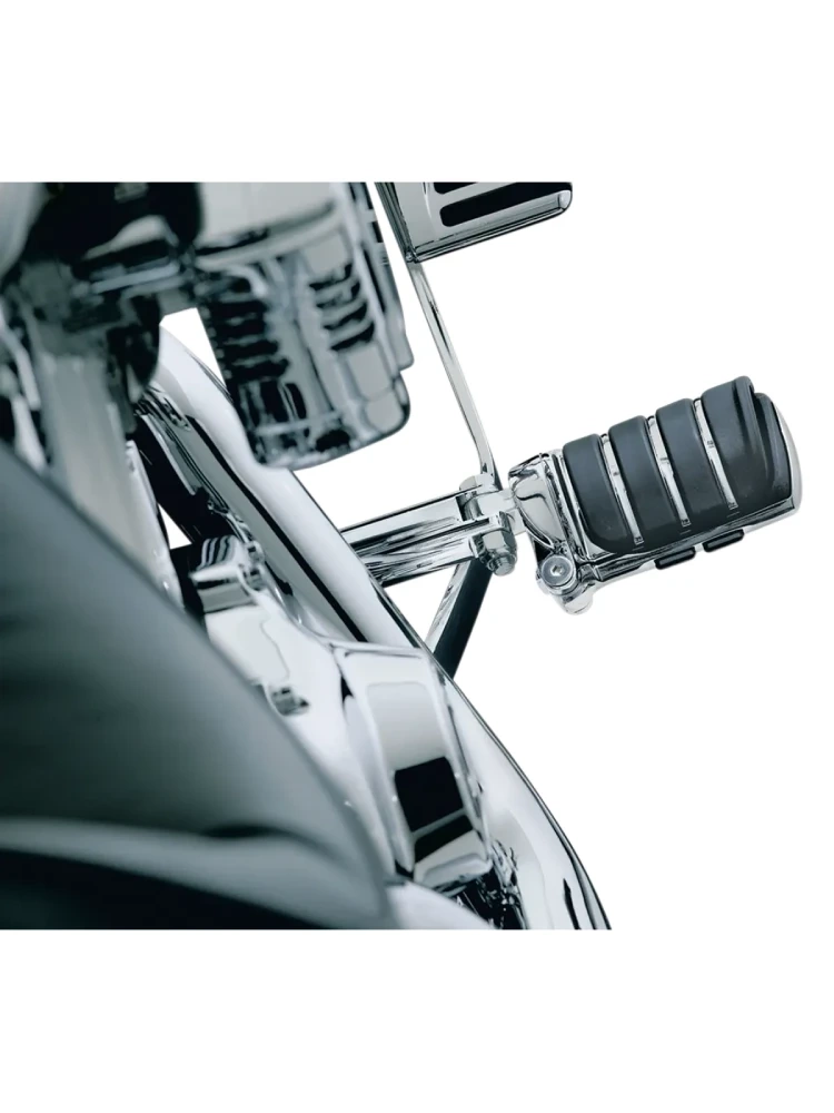 Podnóżki motocyklowe Kuryakyn Switchblade srebrno-czarne