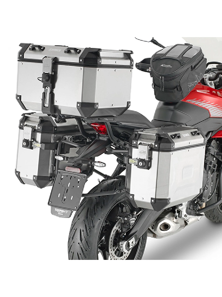 Stelaż kufrów bocznych Monokey Cam-Side Kappa KL One-Fit Triumph Tiger Sport 660 (22-)/ 800 Sport (25-) [montaż do stelaża centralnego 6421KZ]