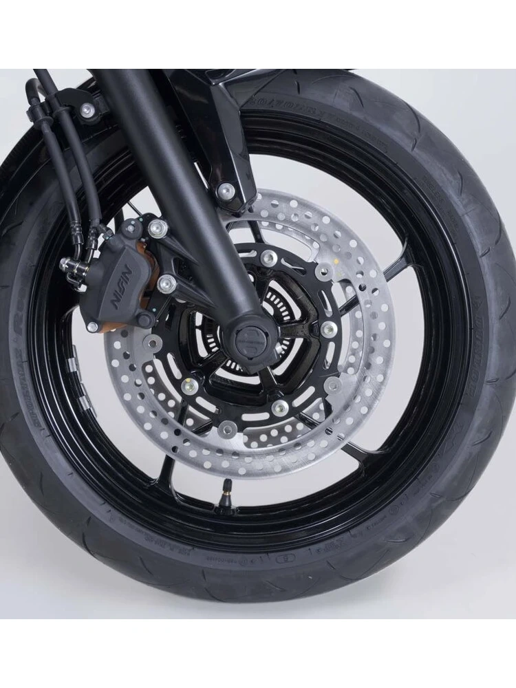 Crash pady przedniej osi SW-Motech Kawasaki Z 650 S (25-) czarne