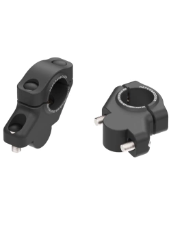 Podwyższenie kierownicy Hepco&Becker Suzuki V-Strom 1050 DE (23-) (30 mm w górę, 21 mm w tył) czarne