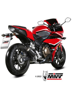 Tłumik motocyklowy Slip-On Line (MK3) MIVV do Honda CB 500 R (19-20) carbon