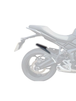 Przedłużenie błotnika motocyklowego tylnego PUIG Triupmh Tiger Sport 660 (22-) czarne, matowe