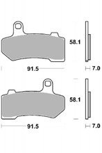 KLOCKI HAMULCOWE SBS 830 H.HS