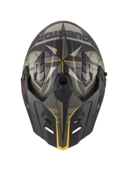 Kask adventure MT Track SV Questor B6 czarno-żółty, matowy