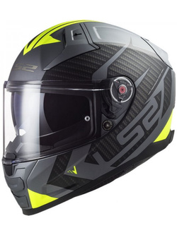 Kask integralny LS2 FF811 Vector II Splitter szaro-żółty