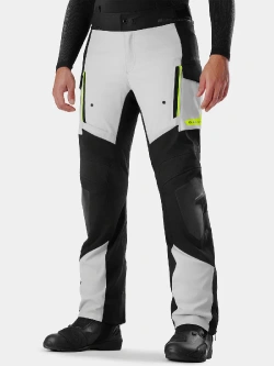 Spodnie motocyklowe tekstylne Shima Dune 2.0 G2 czarno-białe-fluo