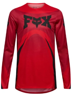 Bluza enduro Fox Flexair Arc czerwono-czarna