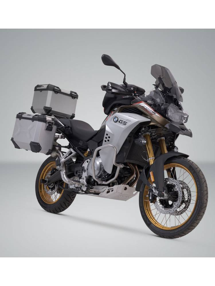 Zestaw: kufry boczne 45/37 + kufer centralny TRAX ADV + stelaże SW-Motech BMW F 850 GS Adventure (20-)/ F 900 GS Adventure (24-)