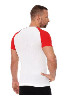 Koszulka 3D Husar Pro biało-czerwona