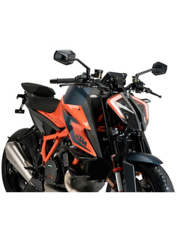 Boczne spoilery dociskowe Puig do KTM 1290 Superduke R (20-), 1290 Superduke R Evo (22-) pomarańczowe