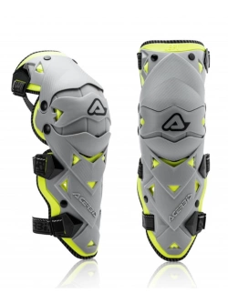 Nakolanniki motocyklowe Acerbis Impact Evo 3.0 szare-fluo