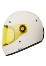Kask integralny John Doe One Frozen biały