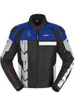 Kurtka motocyklowa tekstylna Spidi Progressive Net WindOut czarno-biało-niebieska
