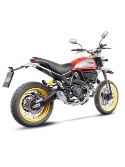 Tłumik motocyklowy LeoVince LV-10 [Slip-On, Stainless Steel] do Ducati Scrambler 800 Desert Sled [17-20]