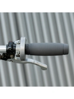 Manetki motocyklowe Biltwell Recoil TPV do kierownic o średnicy 25.4 [mm] szare