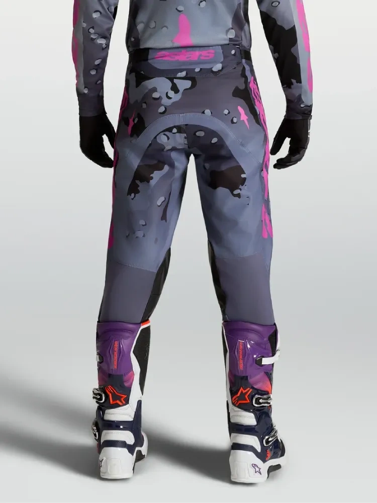 Spodnie cross Alpinestars MX Racer Lone szaro-fioletowe