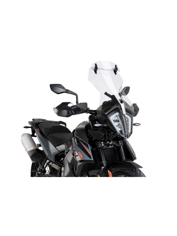 Szyba motocyklowa turystyczna z deflektorem PUIG KTM (wybrane modele) przeźroczysta