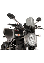 Szyba turystyczna PUIG do Ducati Monster 797 / 821 / 1200 / S / R lekko przyciemniana