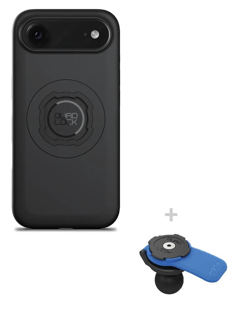 Zestaw: etui MAG na telefon iPhone 17 Air (magnetyczne) + uchwyt kulowy Quad Lock