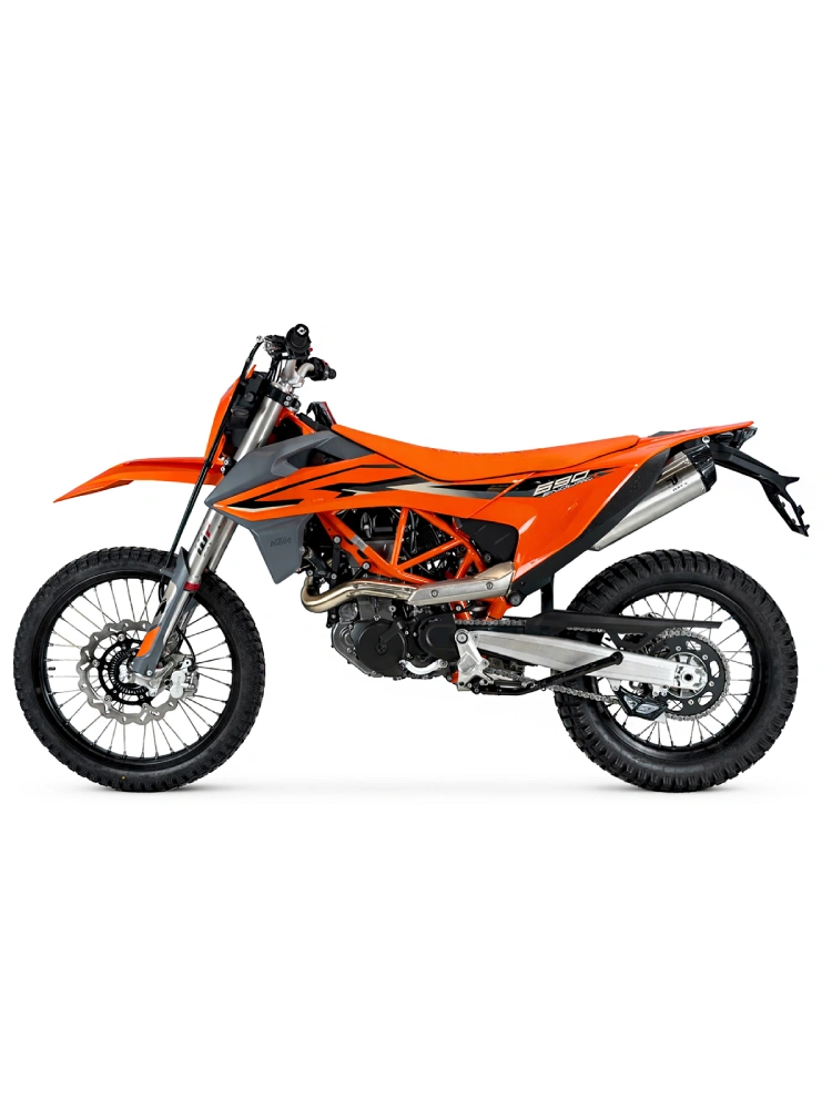 Tłumik motocyklowy IXRACE Desert KTM 690 Enduro R (21-24) stalowy, bez homologacji