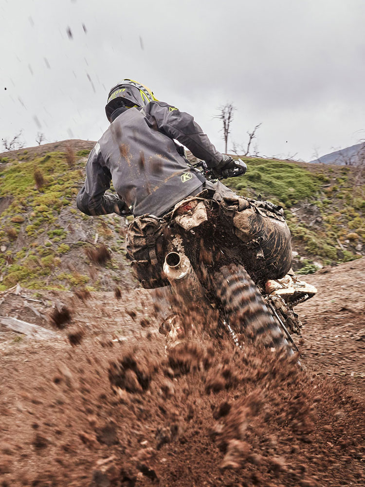 Kurtka enduro Klim Raptor GTX szaro-fluo żółta