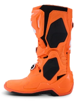 Buty enduro Alpinestars MX Tech 10 Supervented pomarańczowo-białe