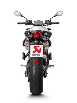 Tłumik motocyklowy Akrapović do Aprilia Shiver 900 [17-20] [Slip-On line, Titanium]